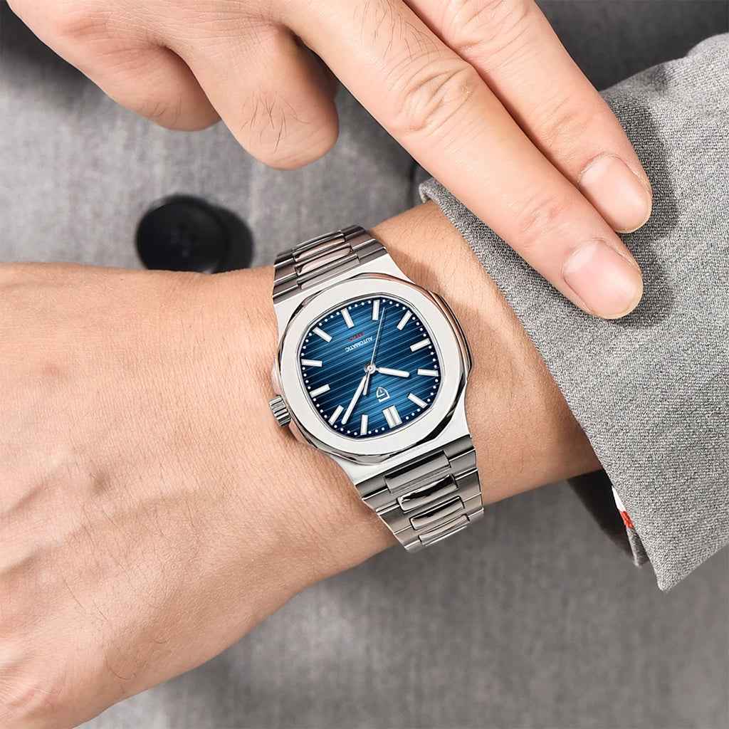 Pagani Design Giancarlo Blue - On the wrist