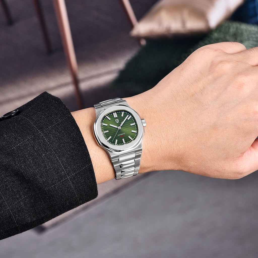 Pagani Design Giancarlo Green - On the wrist