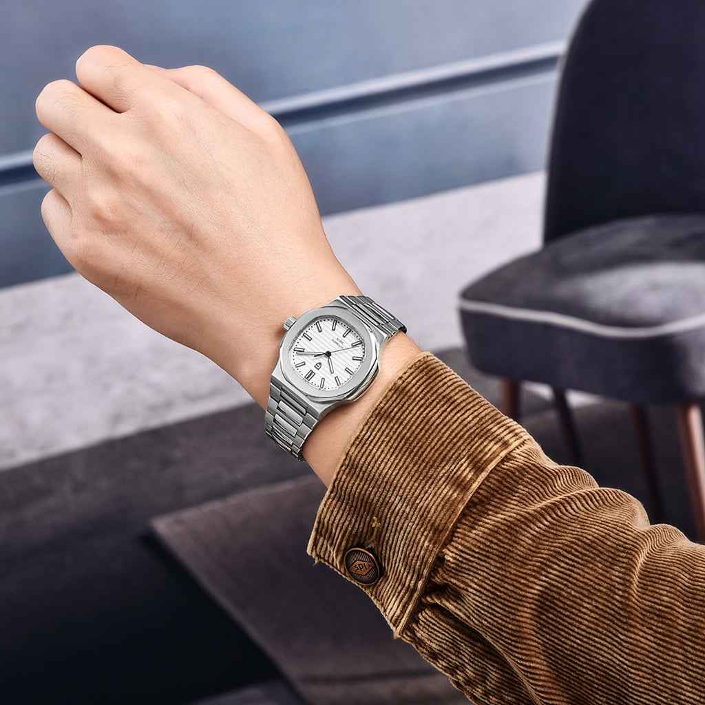 Pagani Design Giancarlo White - On the wrist