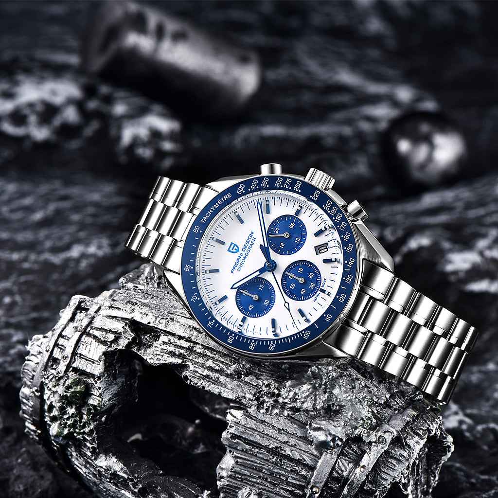 Pagani Design Lorenzo Blue - Case and bracelet