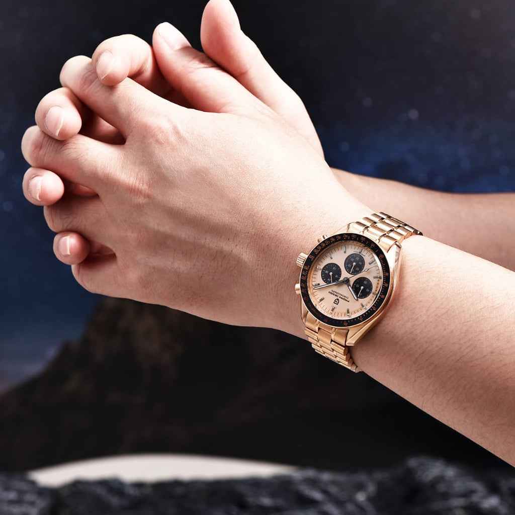Pagani Design Lorenzo Gold - On the wrist
