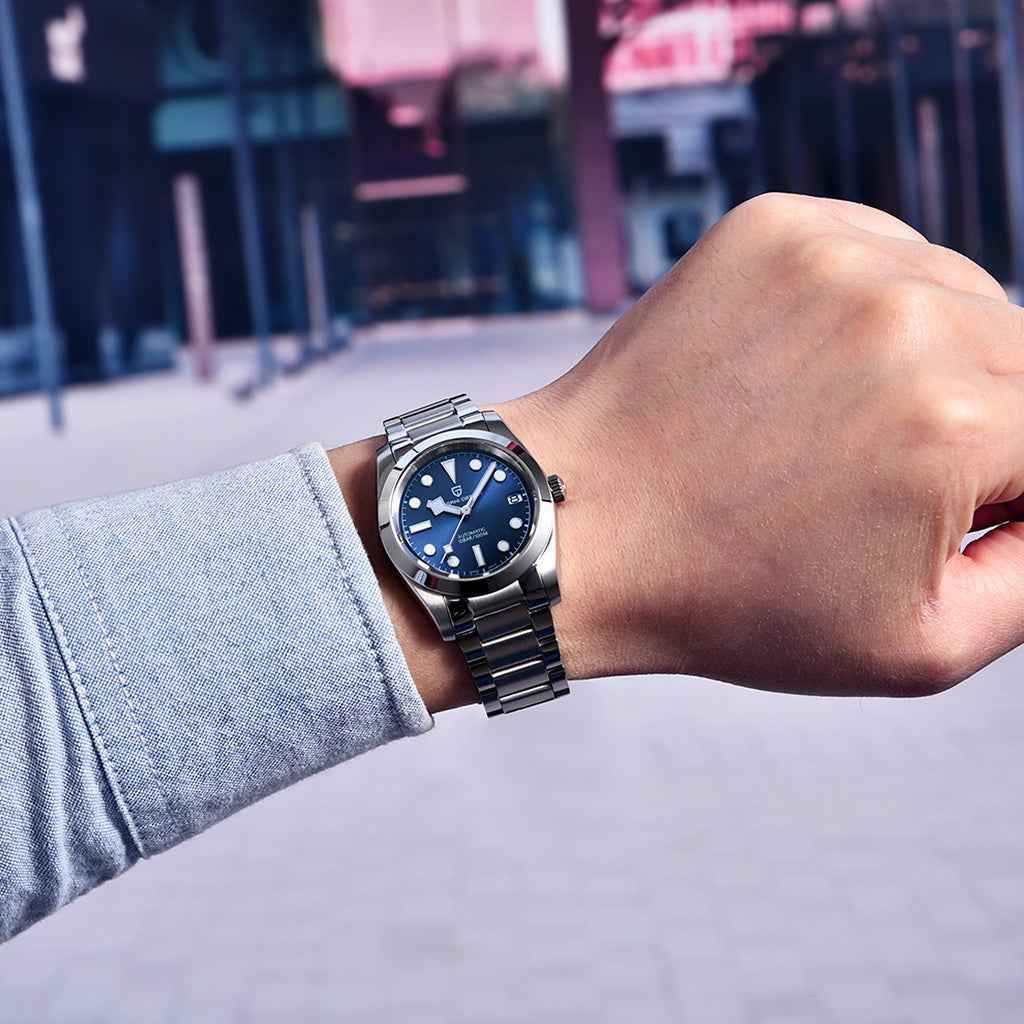 Pagani Design Columbus Blue - On the wrist