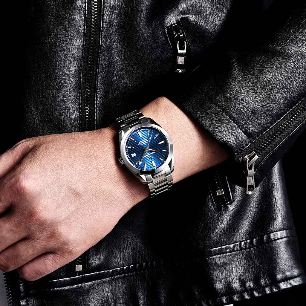 Pagani Design Pollo Blue - On the wrist