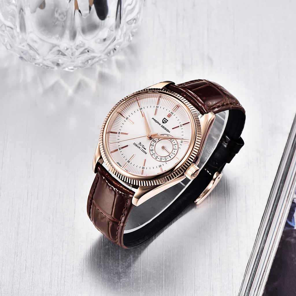 Pagani Design Luzzago White Gold - Case and bracelet