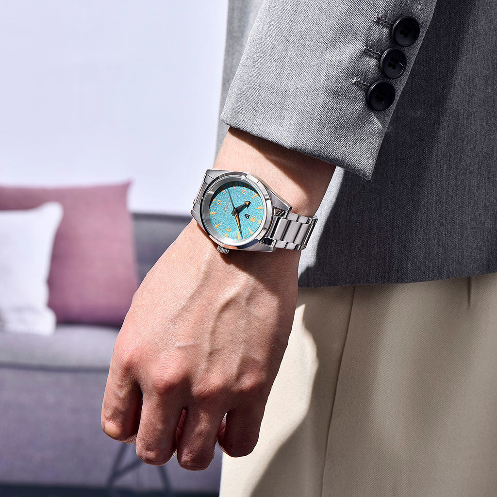 Pagani Design Fusion Turquoise - On the wrist