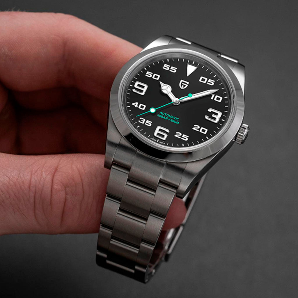 Pagani Design Siena Silver Black - On the wrist