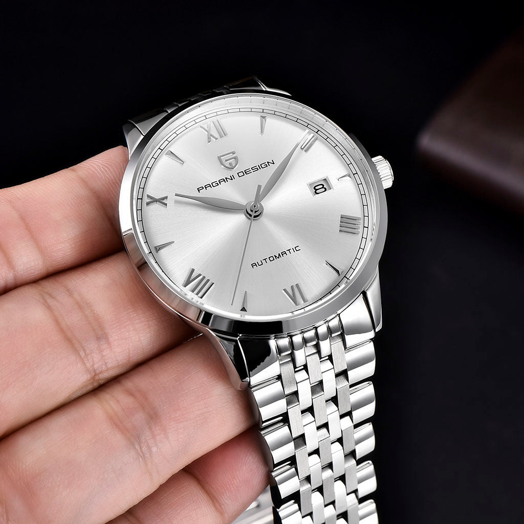 Pagani Design Caen White City Edition - On the wrist