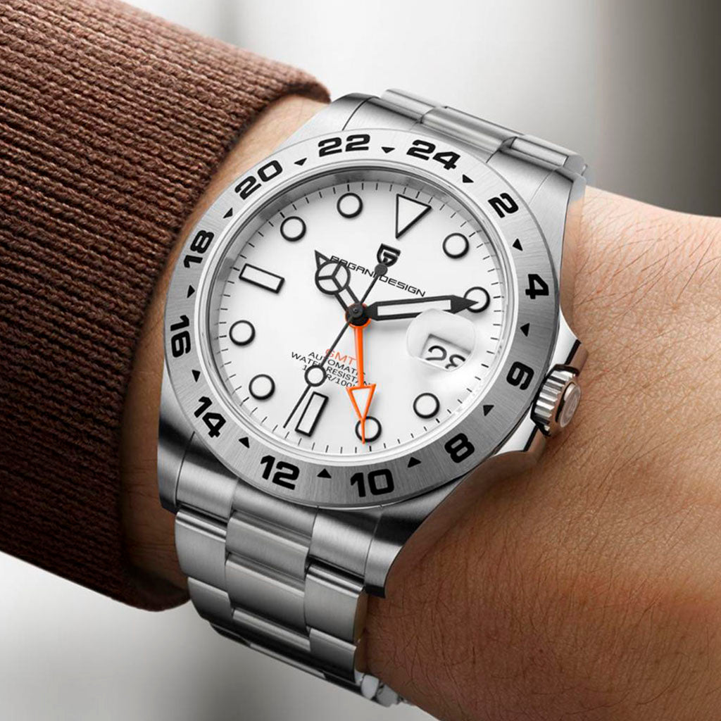 Pagani Design Glide Silver White - Dial