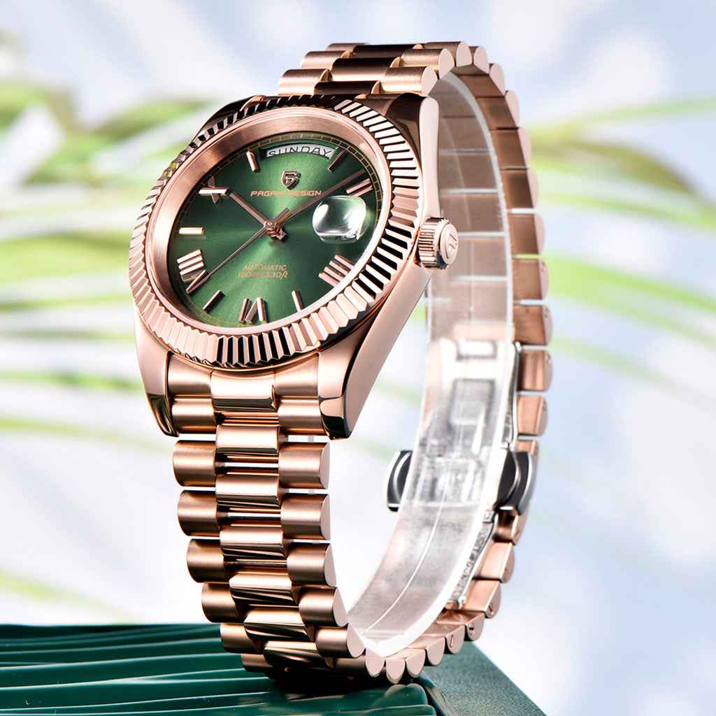 Pagani Design London Rose Gold Green - Technical detail