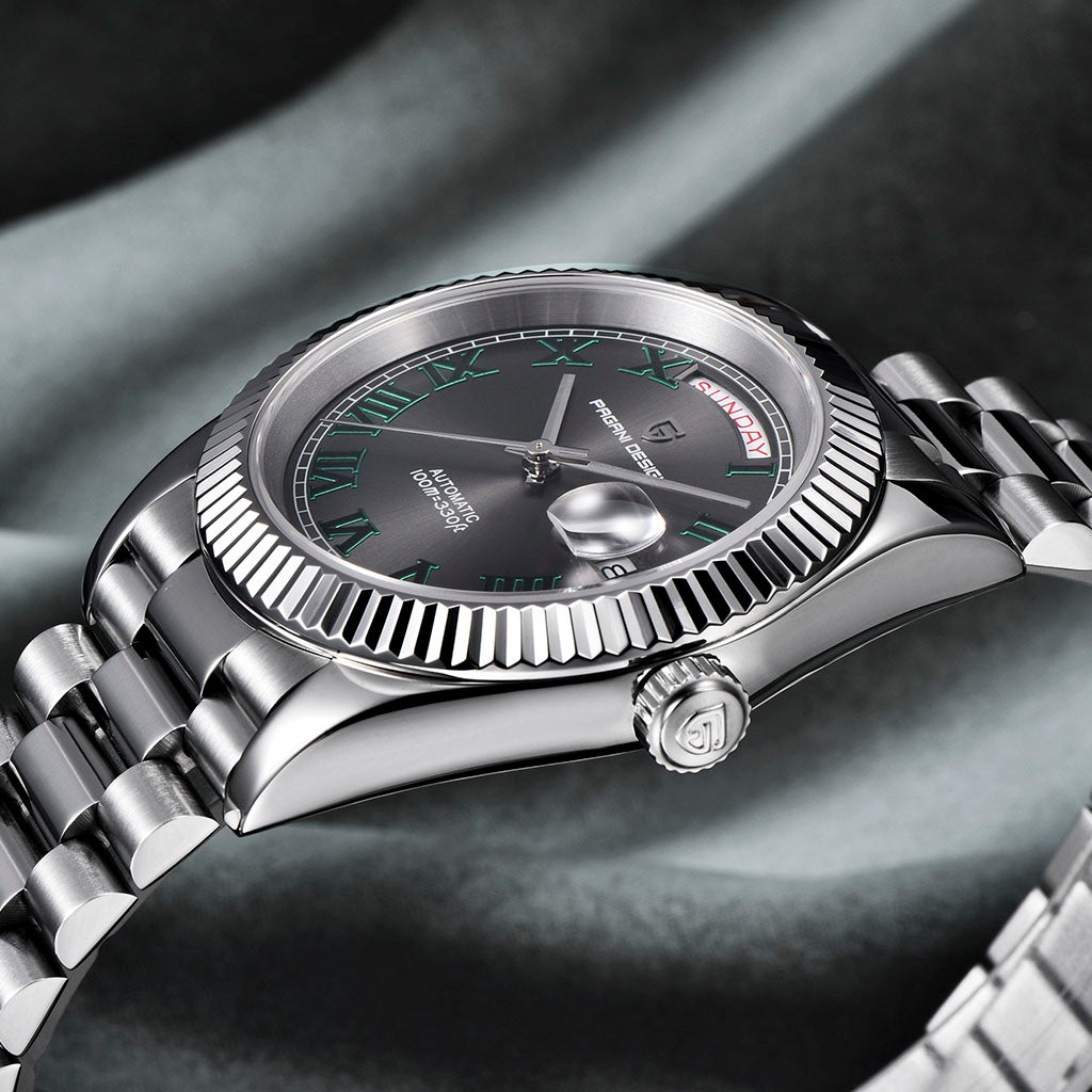 Pagani Design London Silver Gray - On the wrist