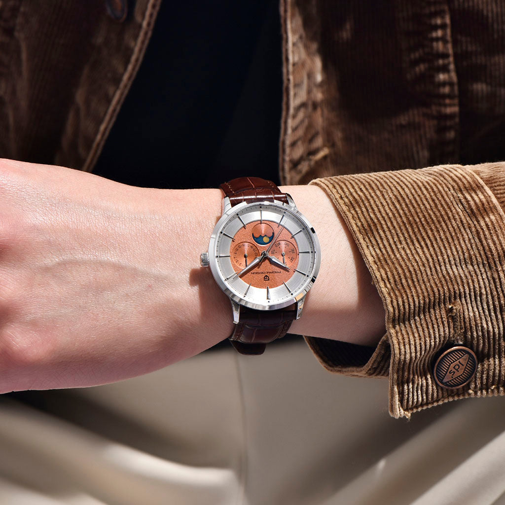 Pagani Design Martin Orange - On the wrist