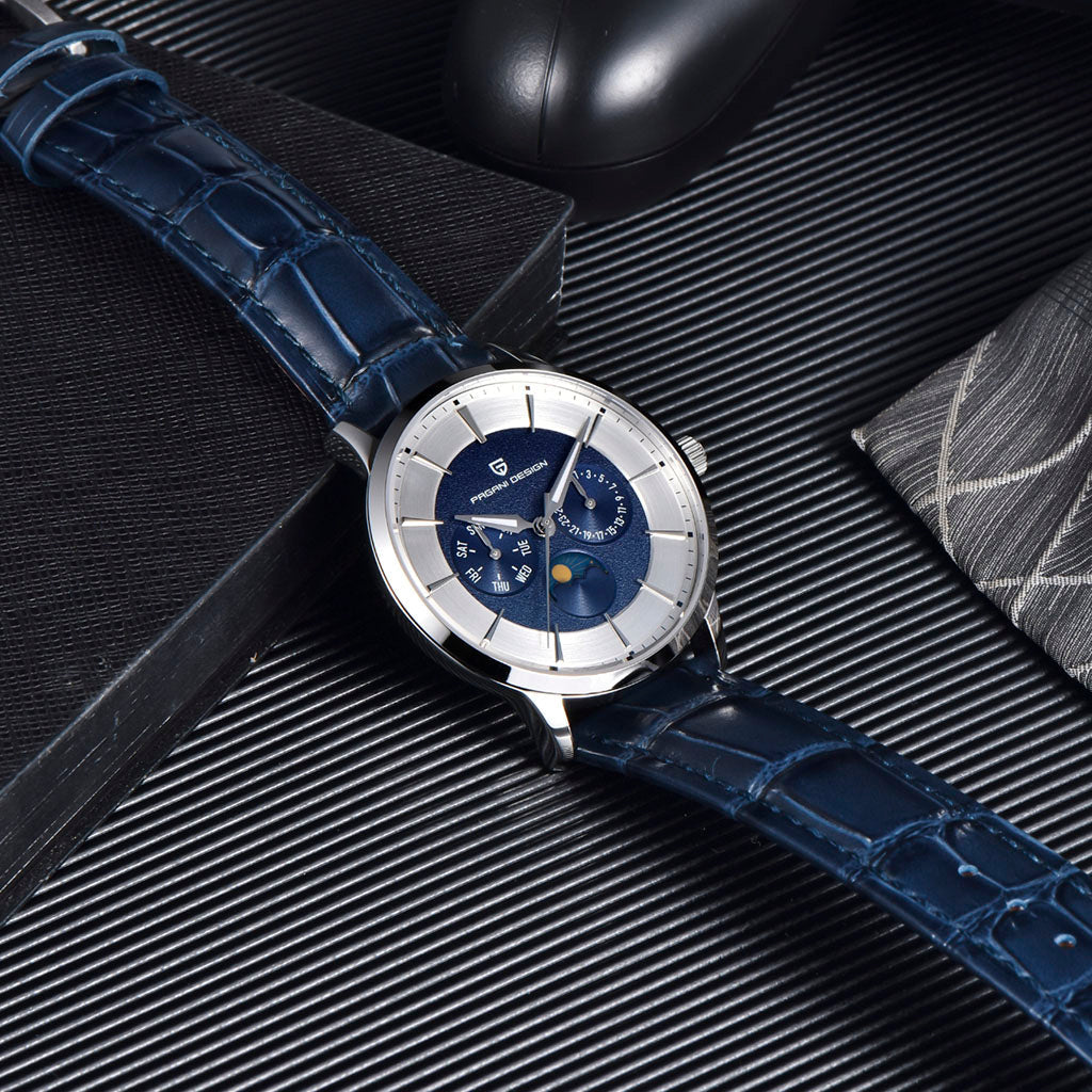 Pagani Design Martin Blue Classic Edition - Case and bracelet