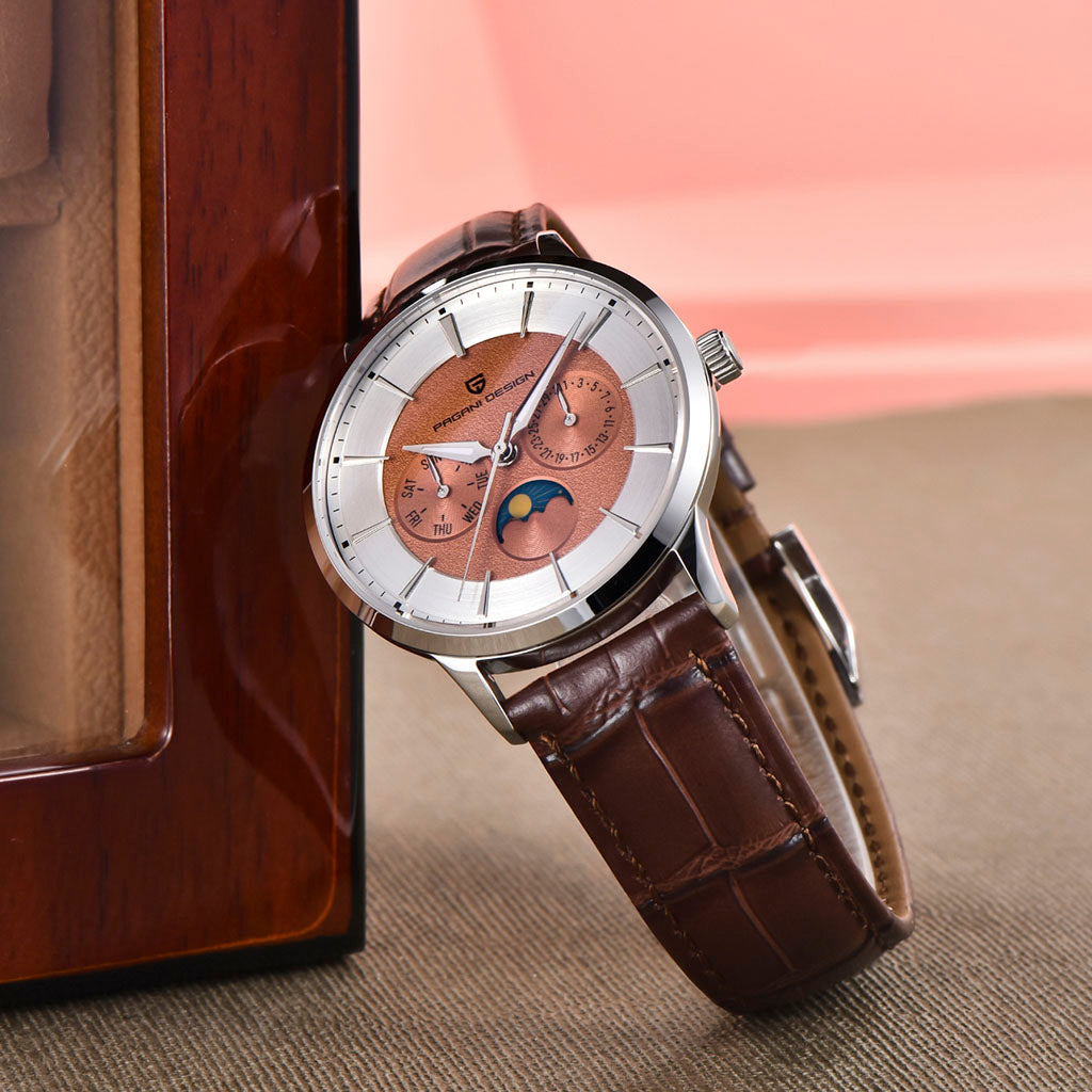 Pagani Design Martin Orange Classic Edition - On the wrist