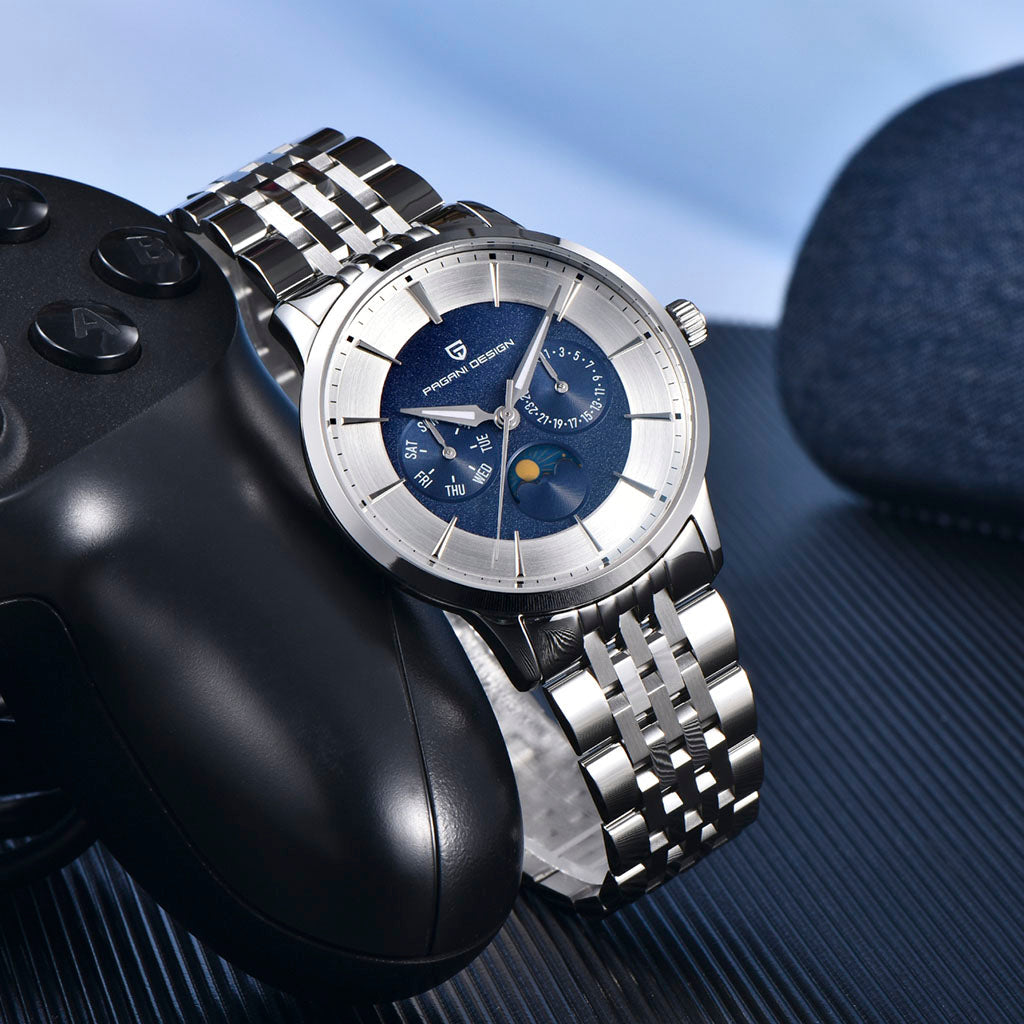 Pagani Design Martin Blue - Case and bracelet