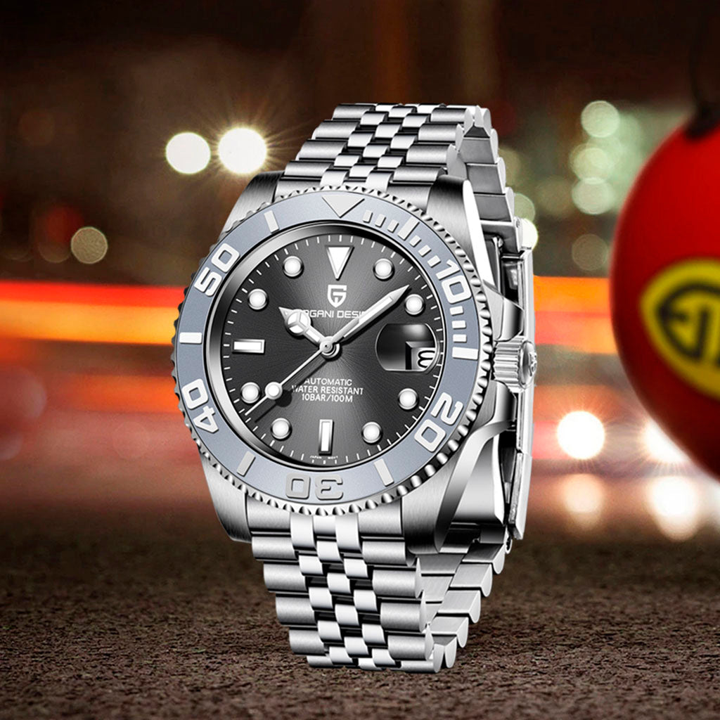 Pagani Design Explorer Gray - On the wrist