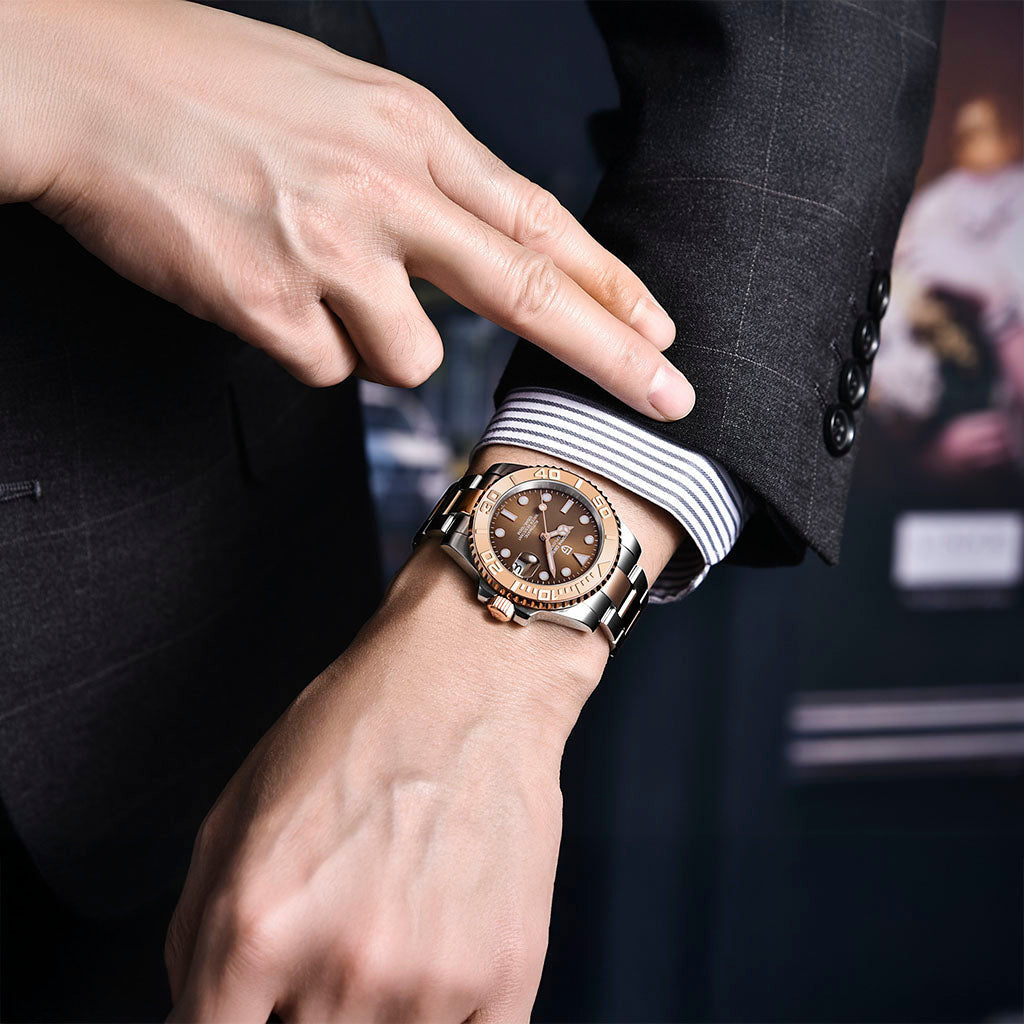 Pagani Design Explorer Rose Gold - On the wrist