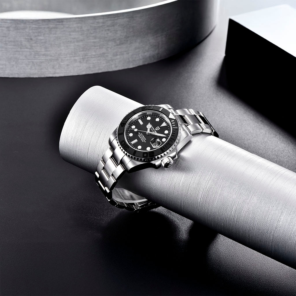 Pagani Design Explorer Black - On the wrist