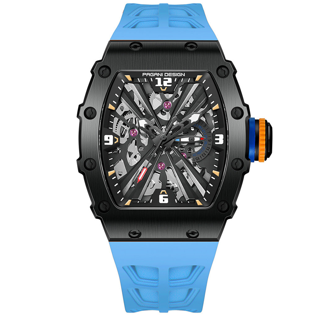 Pagani Design Monza Black Blue - Finishing