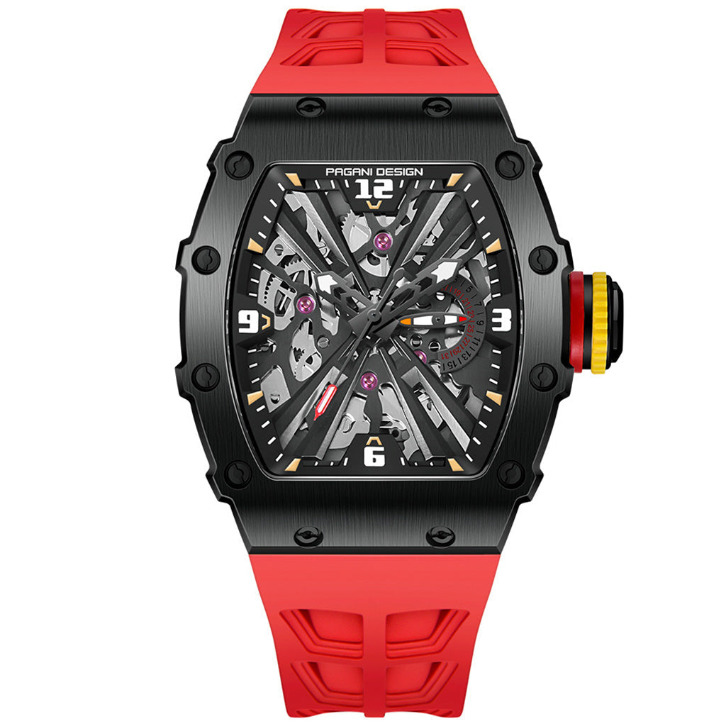 Pagani Design Monza Black Red - Finishing