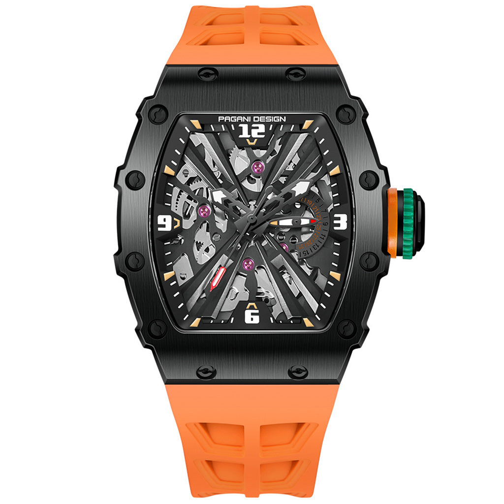 Pagani Design Monza Black Orange - Finishing