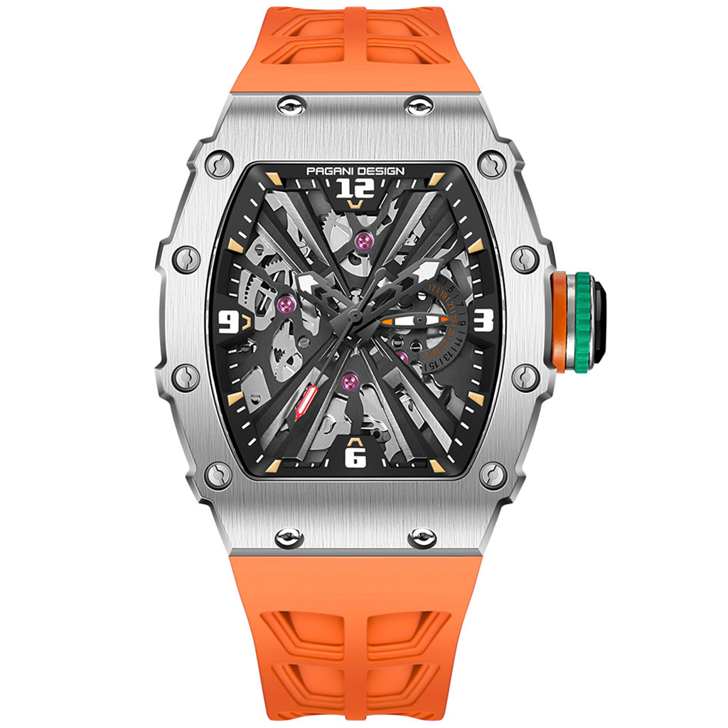 Pagani Design Monza Silver Orange - Finishing