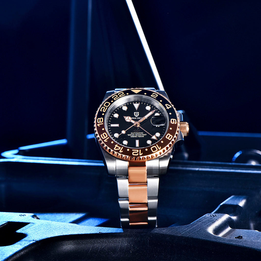 Pagani Design Pantheon Gold - On the wrist