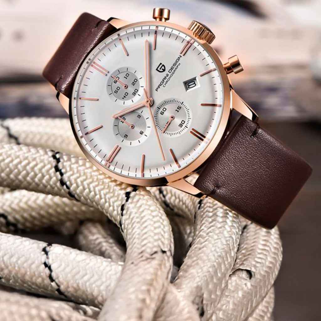 Pagani Design Rouen White Gold Classic Edition - On the wrist