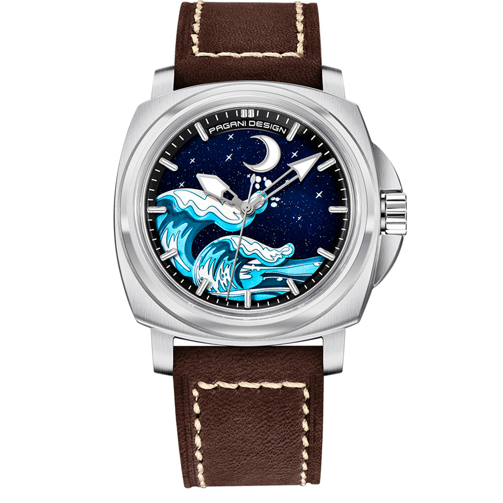 Pagani Design Wave Silver Brown - Finishing