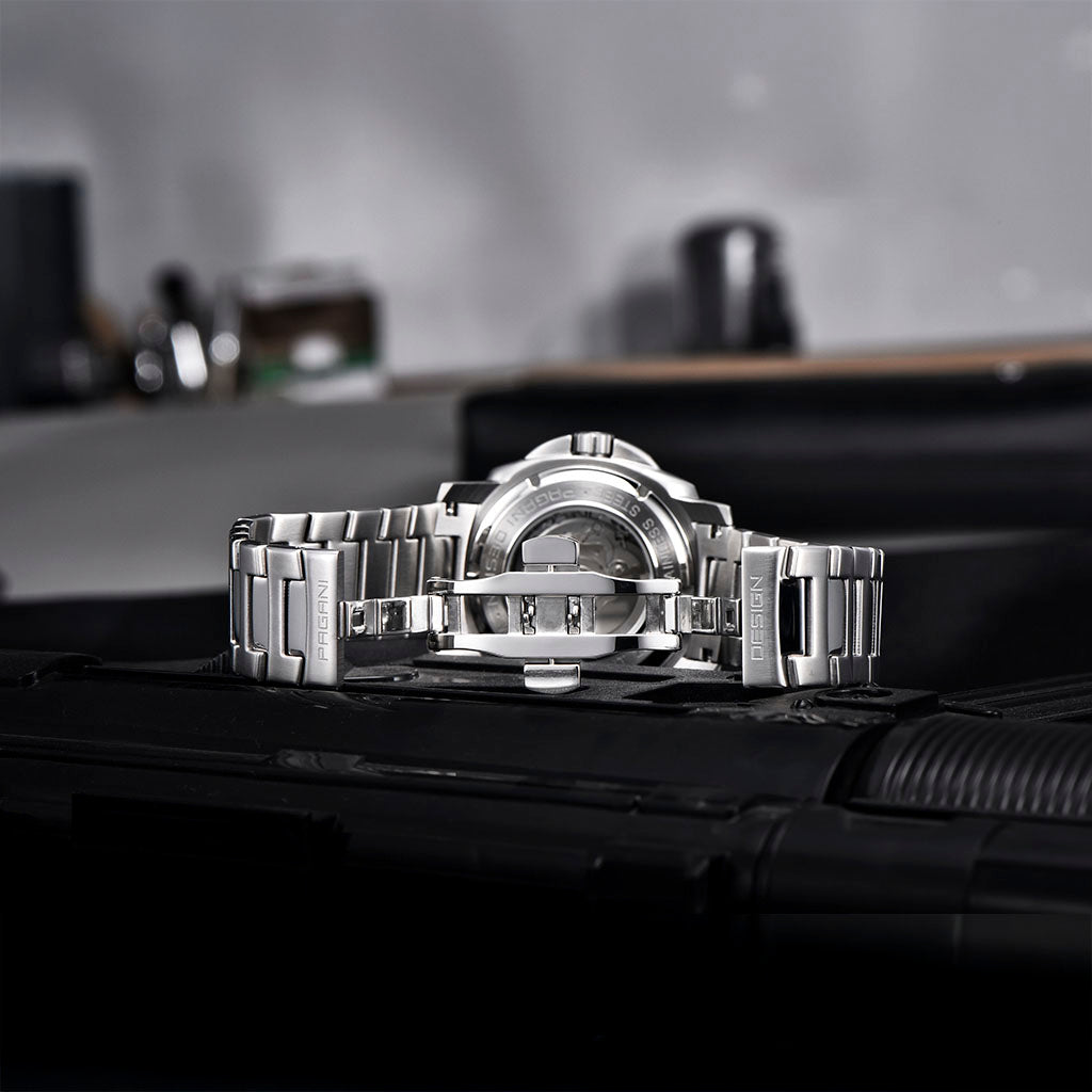Pagani Design Stainless Steel Watch Strap 316L 24mm x 220mm - Technical detail
