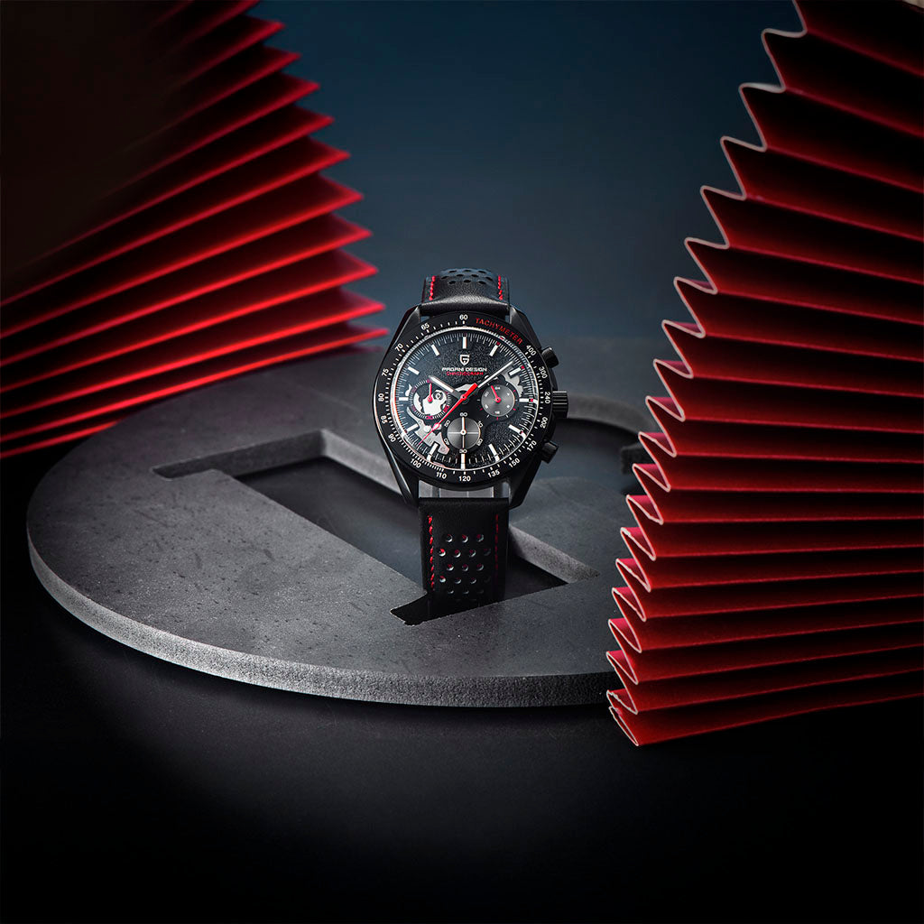 Pagani Design Ajaccio Red - Case and bracelet