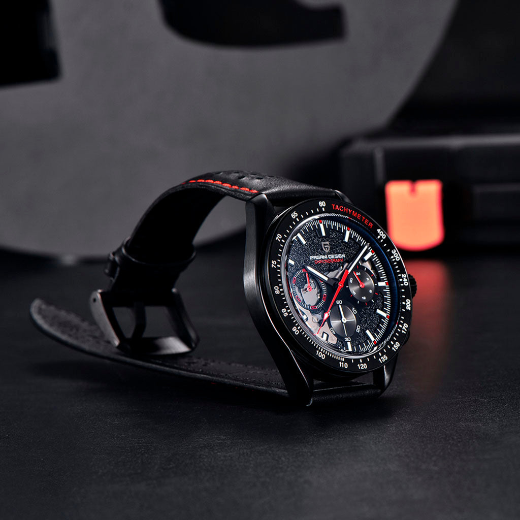 Pagani Design Ajaccio Red - On the wrist