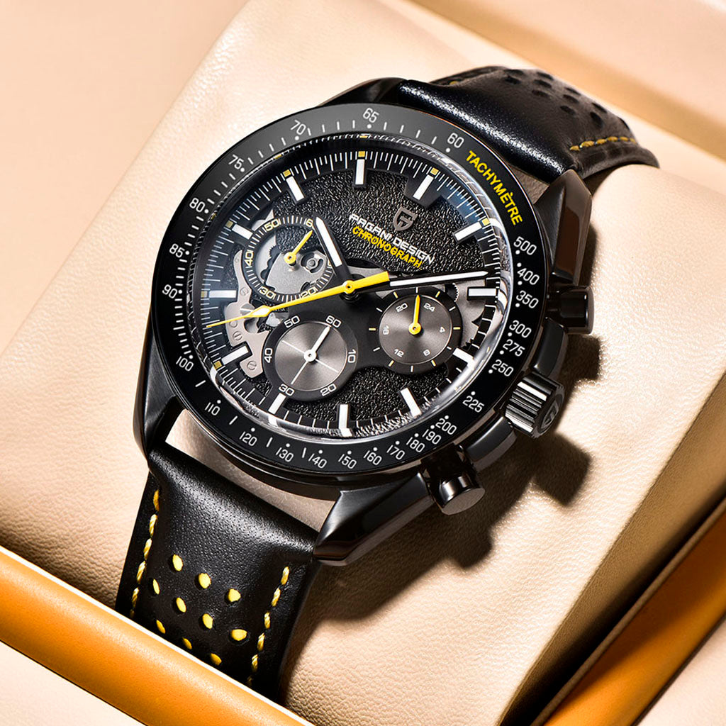 Pagani Design Ajaccio Yellow - Dial