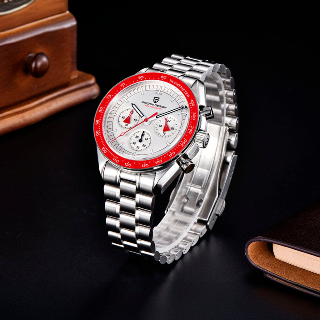 Pagani Design Lorenzo Red Silver - Presentation
