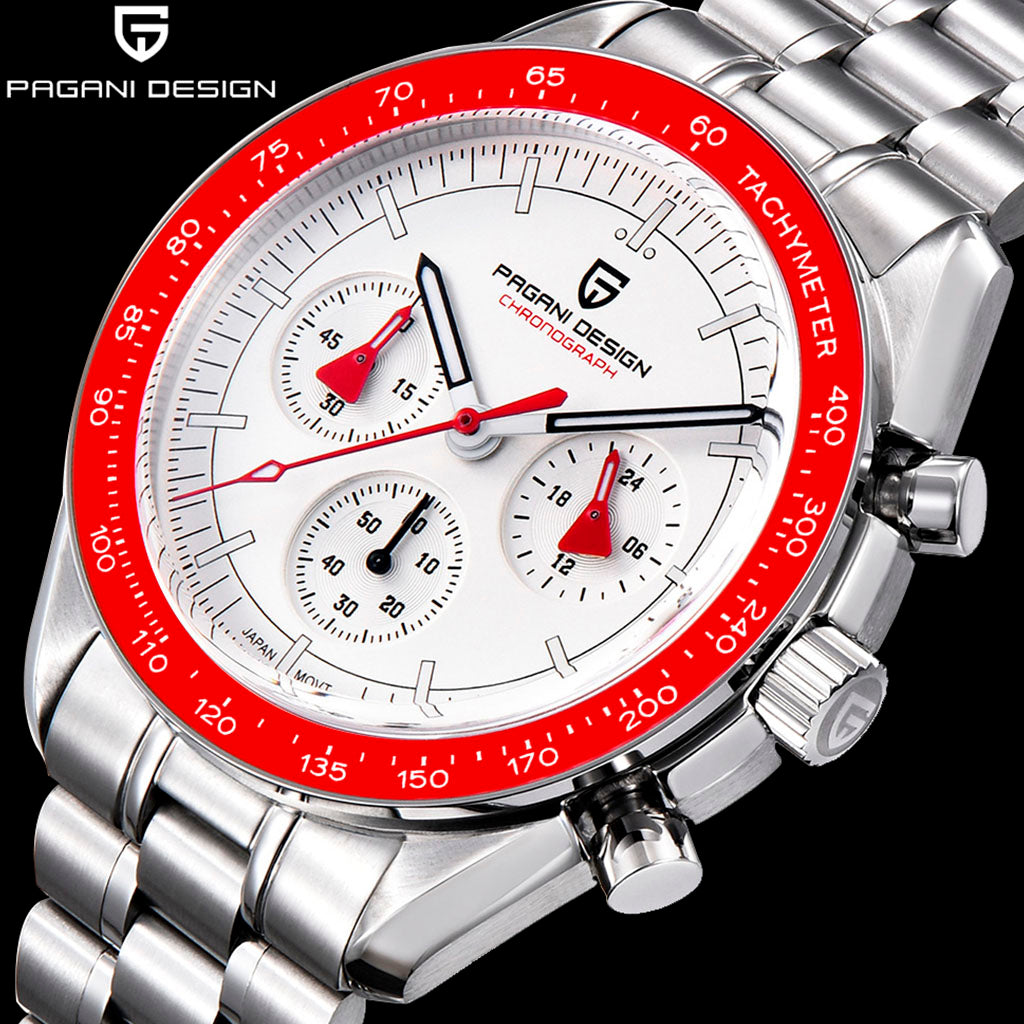 Pagani Design Lorenzo Red Silver - Technical detail