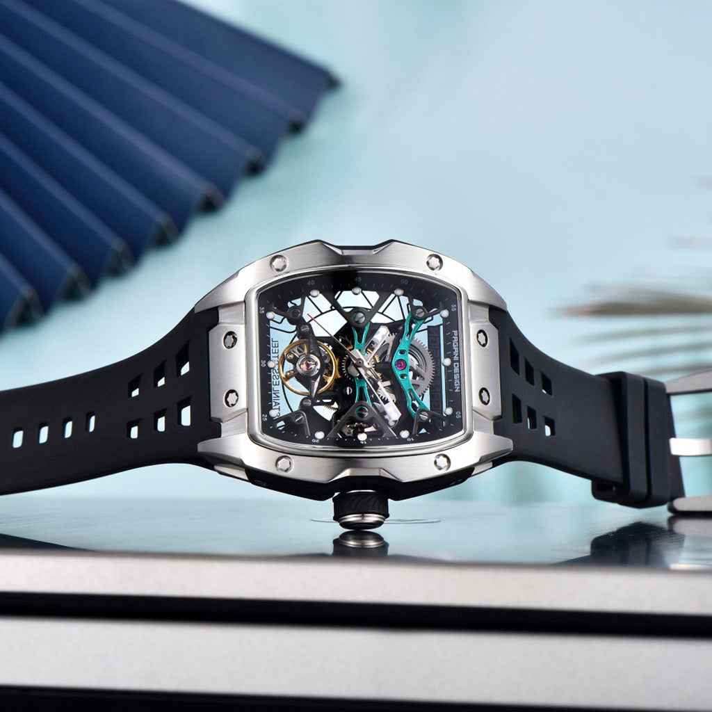 Pagani Design Birmingham Sky Silver - Case and bracelet