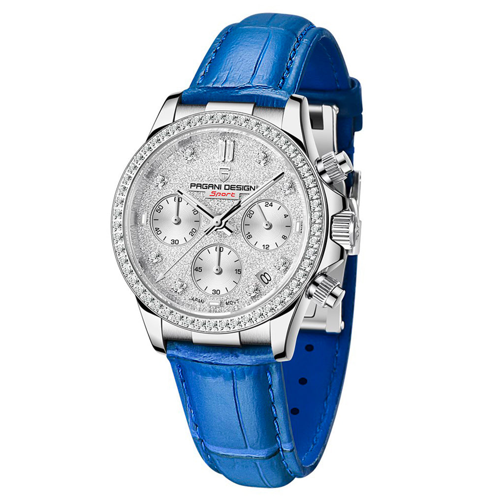 Women's Watch Pagani Design Daisy Blue - Finishing