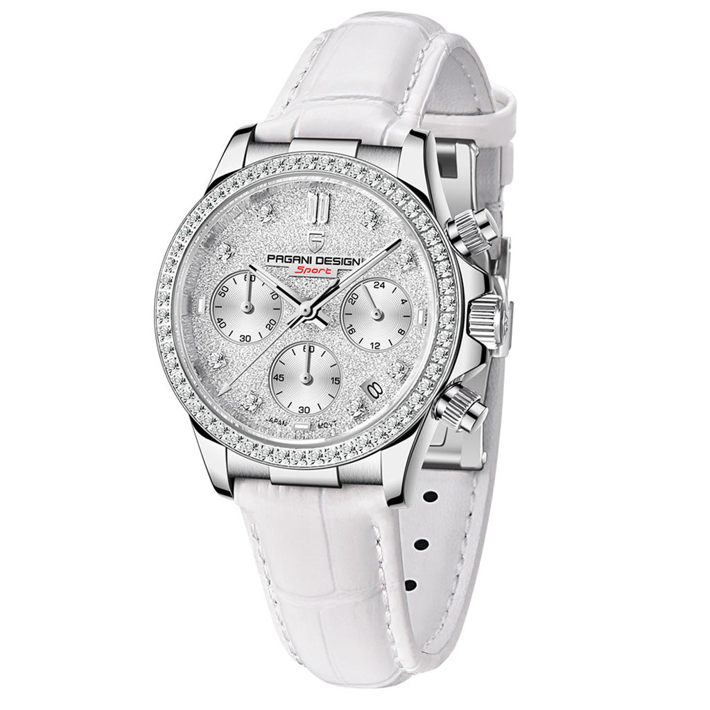 Women's Watch Pagani Design Daisy White - Finishing