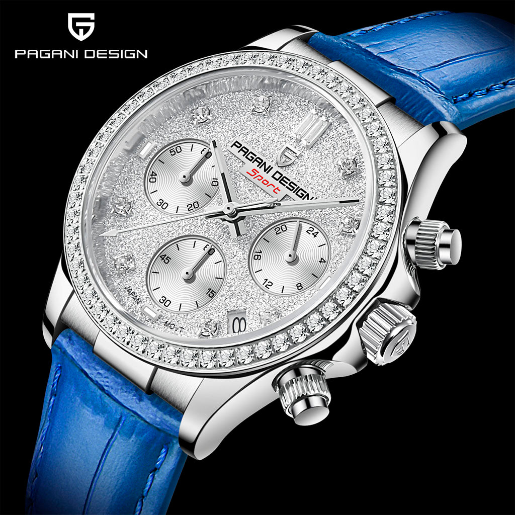 Women's Watch Pagani Design Daisy Blue - Dial