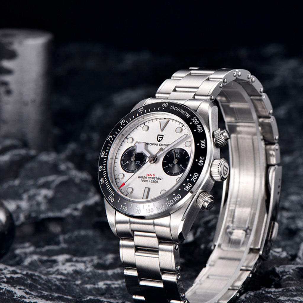 Pagani Design Dash White - On the wrist