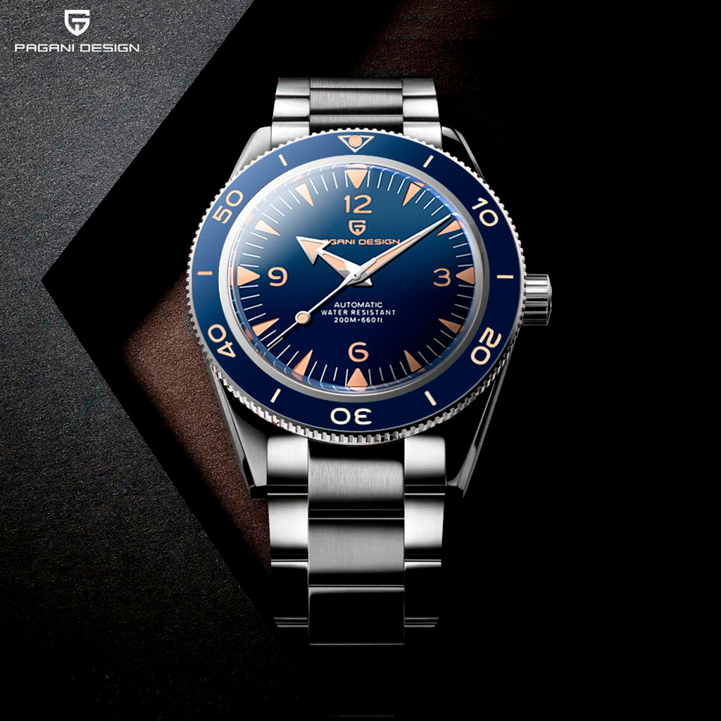 Pagani Design Davos Blue - On the wrist