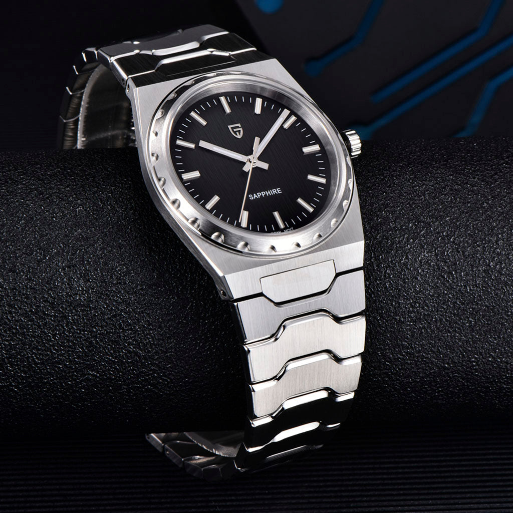 Pagani Design Drift Silver Black - On the wrist