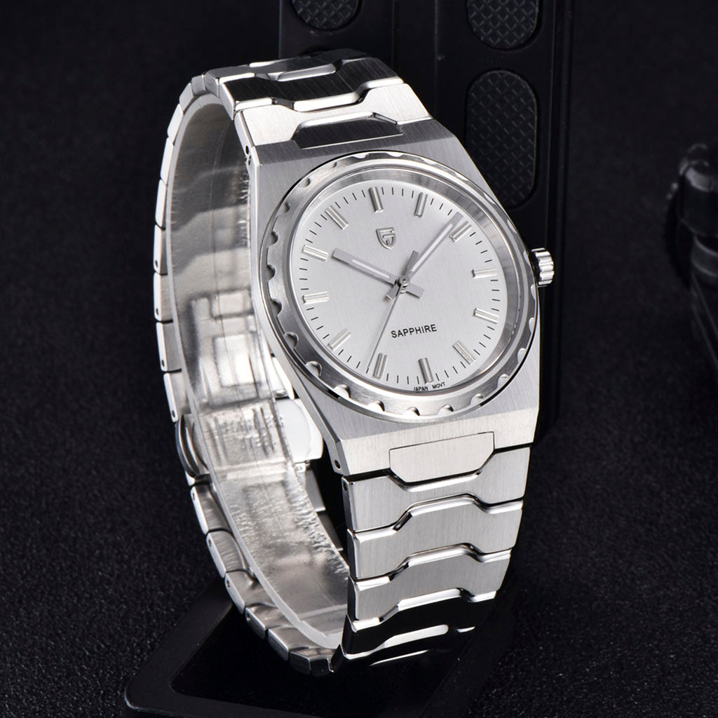 Pagani Design Drift Silver White - Case and bracelet