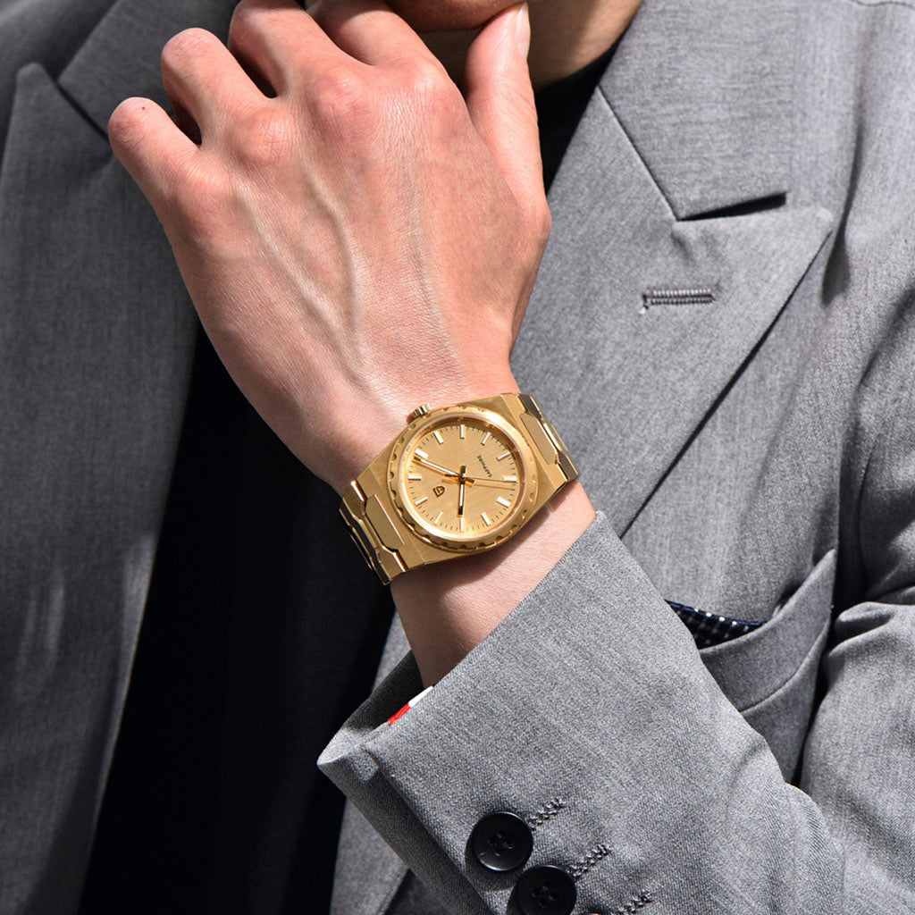 Pagani Design Drift Gold - On the wrist
