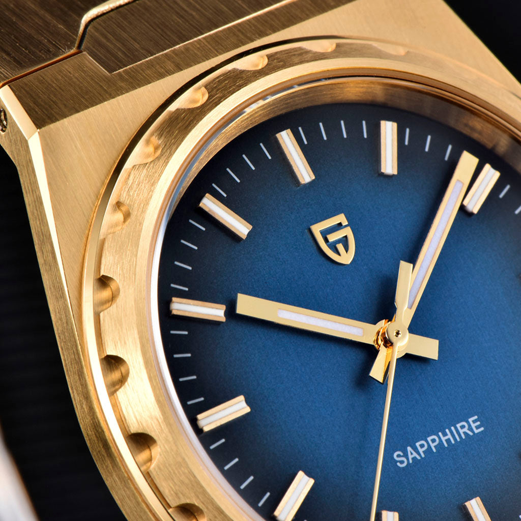 Pagani Design Drift Gold Blue - Dial