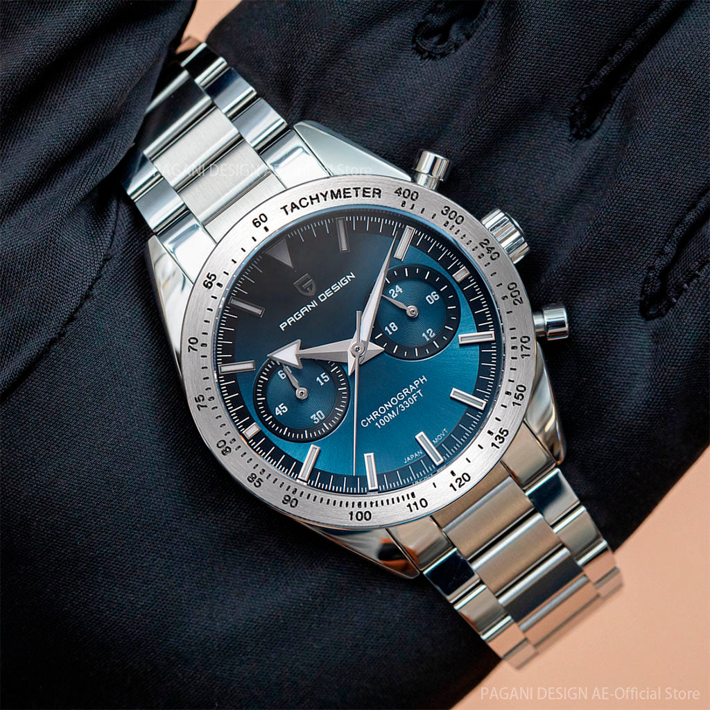 Pagani Design Drive Blue - Case and bracelet