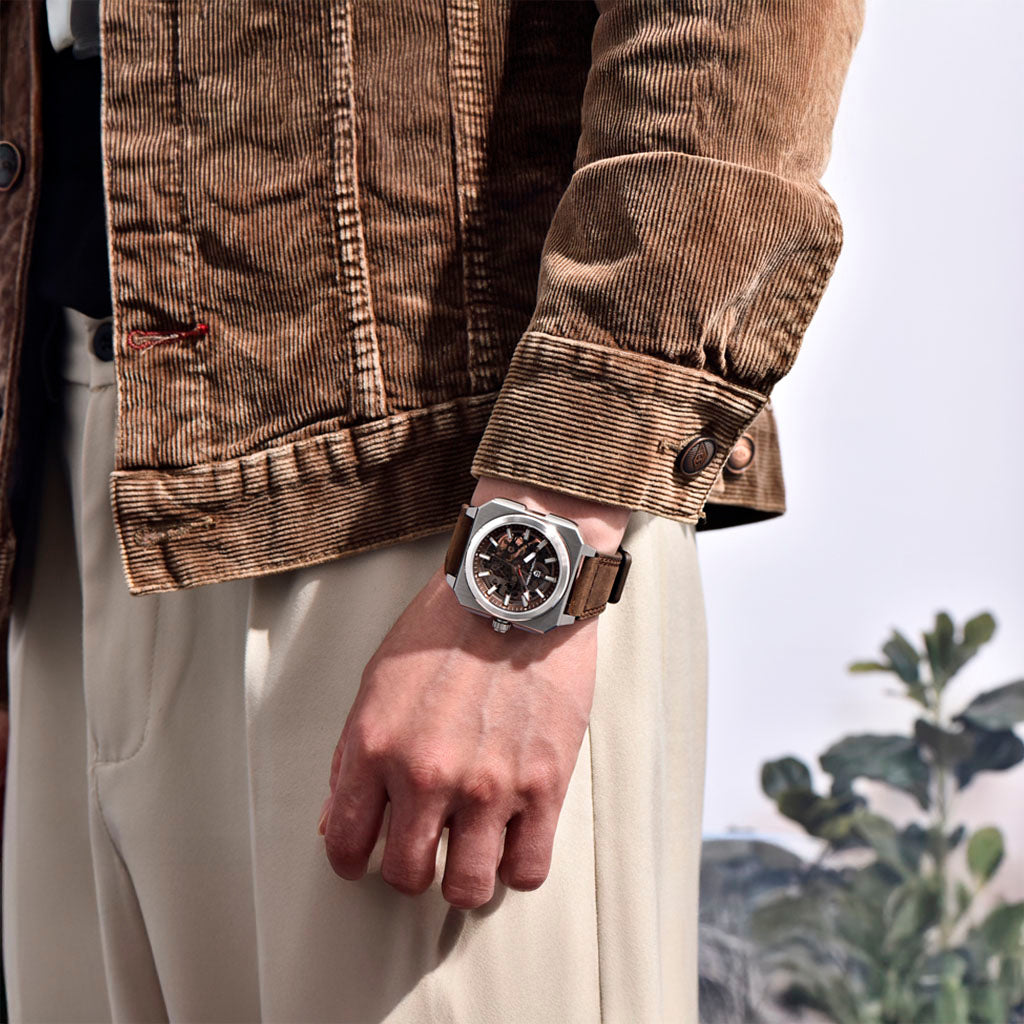Pagani Design Factory Brown - Case and bracelet