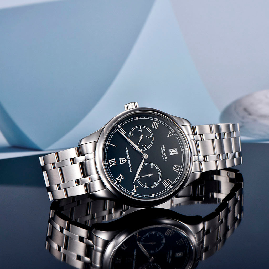 Pagani Design Roma Silver Black - On the wrist