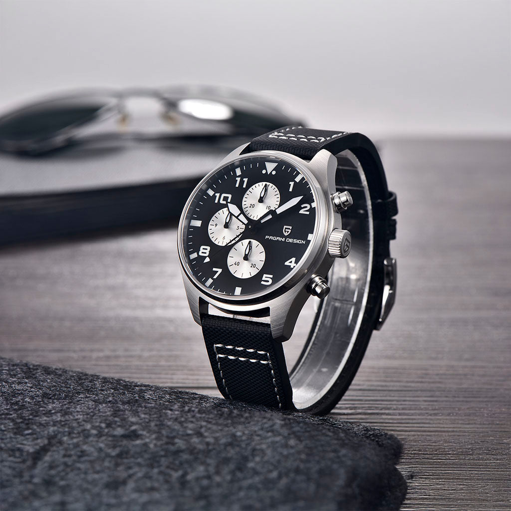 Pagani Design Sprint Black Sport Edition - On the wrist