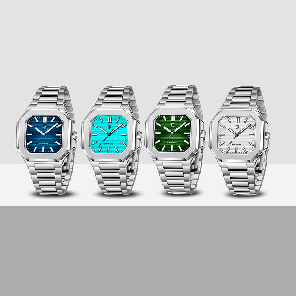 Pagani Design Square Turquoise - On the wrist
