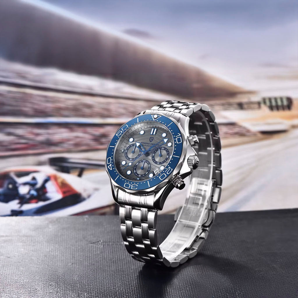 Pagani Design Swell Silver - On the wrist